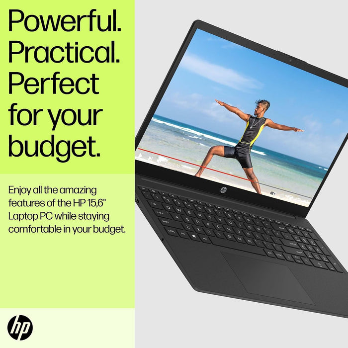 HP 15.6” Laptop | Intel Core i3-N305 | 8GB RAM | 256GB SSD | Full HD