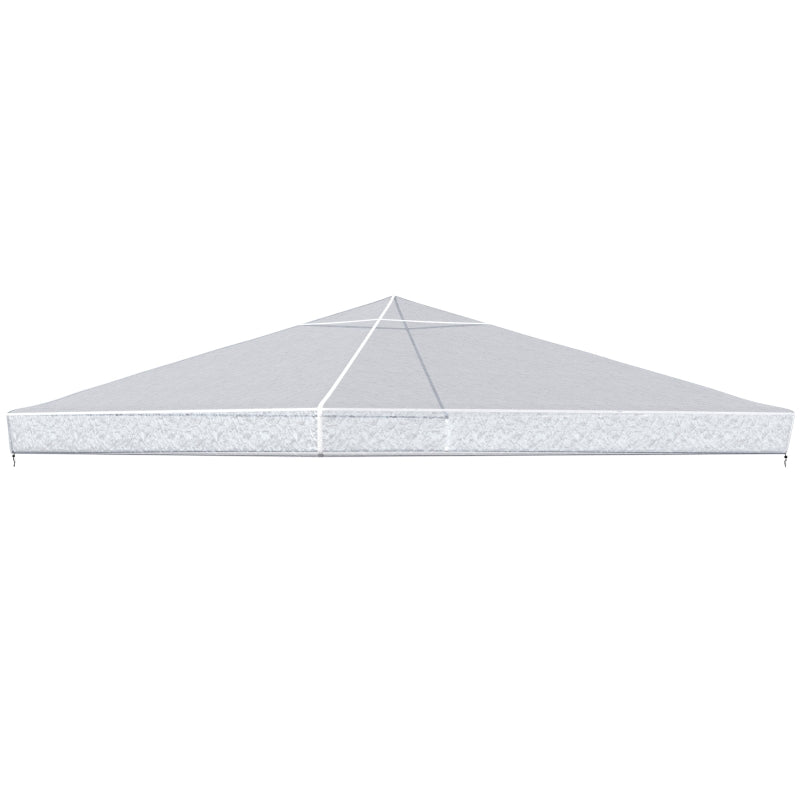 Outsunny 3 x 3 (m) Gazebo Protective Cover, Waterproof Cover for Gazebo, Canopy, and Tent