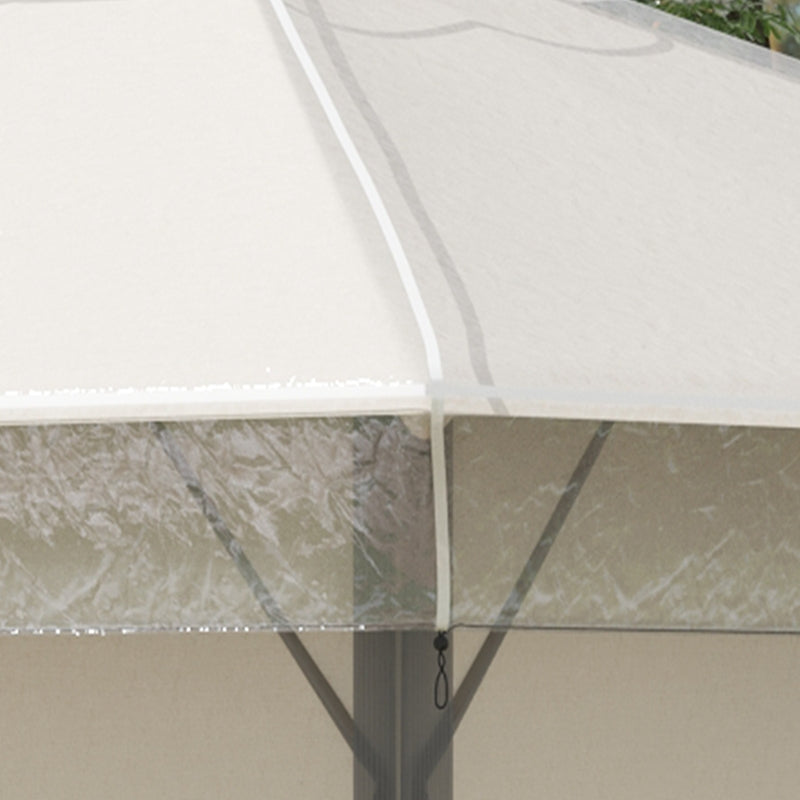 Outsunny 3 x 3 (m) Gazebo Protective Cover, Waterproof Cover for Gazebo, Canopy, and Tent