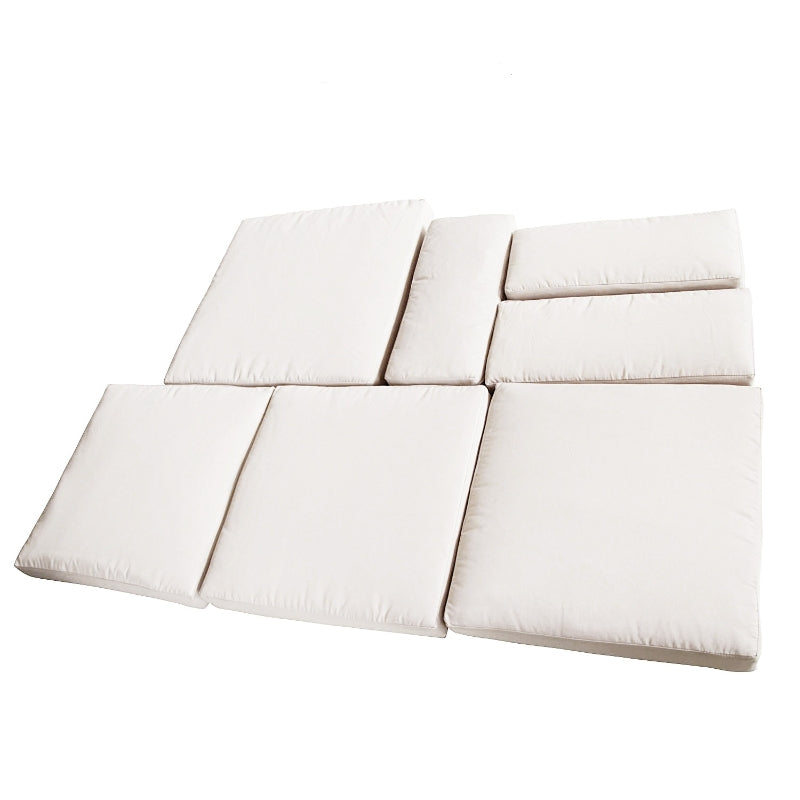 Outsunny Rattan Furniture Cushion Cover Replacement Set, 7 pcs