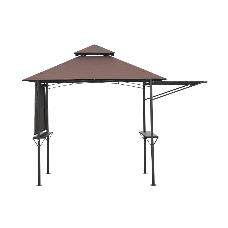 Outsunny 250L x 150W cm Waterproof Canopy Awing-Coffee