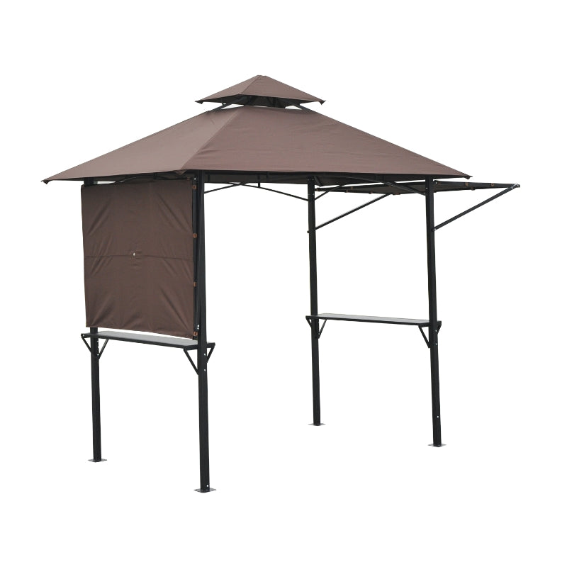 Outsunny 250L x 150W cm Waterproof Canopy Awing-Coffee