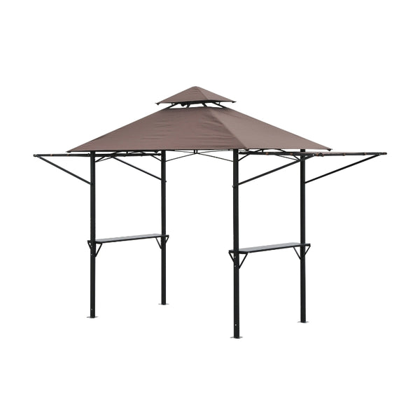 Outsunny 250L x 150W cm Waterproof Canopy Awing-Coffee