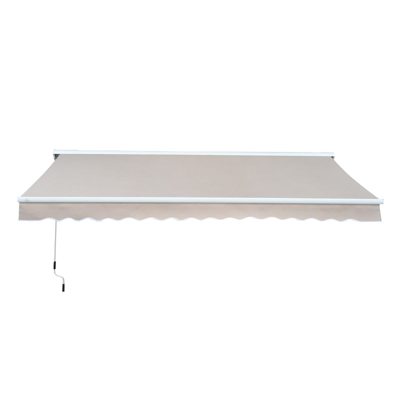 Outsunny 2.95Lx2.5M  Retractable Manual/Electric Awning