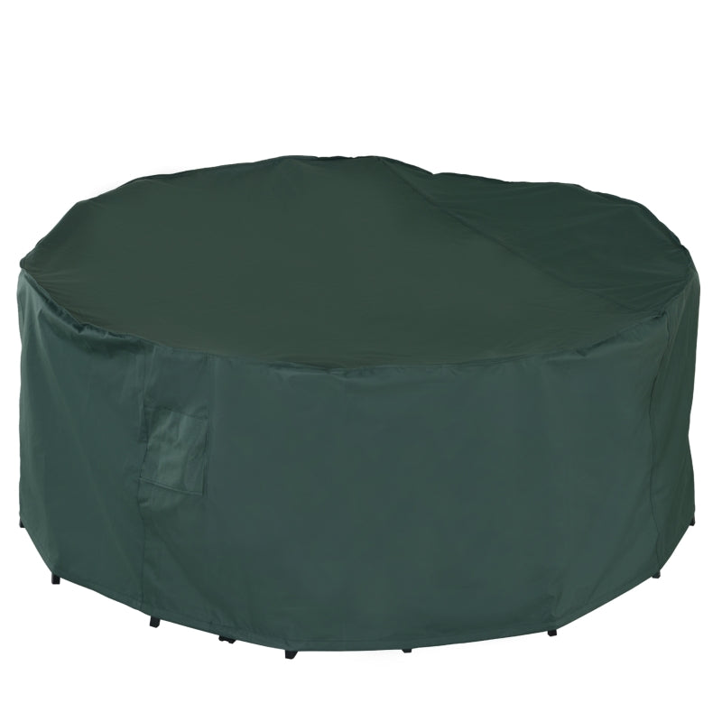 Outsunny Garden  Patio Large Furniture Set Round Cover 600D Oxford Waterproof Ф193 x 80H cm